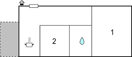 Beautiful Home in Kapelica With Wifi and 2 Bedrooms