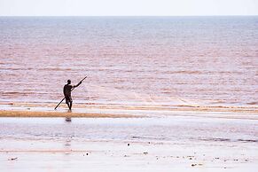 Saadani Safari Lodge - bush, river, beach