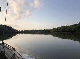 Saadani Safari Lodge - bush, river, beach