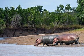 Saadani Safari Lodge - bush, river, beach