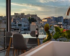 59m² homm Loft- Penthouse with Acropolis View,2ppl