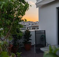 59m² homm Loft- Penthouse with Acropolis View,2ppl