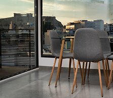 59m² homm Loft- Penthouse with Acropolis View,2ppl