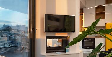 59m² homm Loft- Penthouse with Acropolis View,2ppl