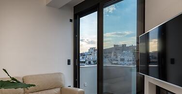 59m² homm Loft- Penthouse with Acropolis View,2ppl