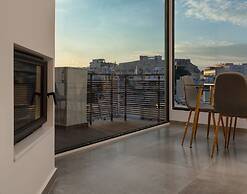59m² homm Loft- Penthouse with Acropolis View,2ppl