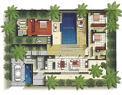 Private Pool Villa Near to Layan Beach, Set In Lush Tropical Garden