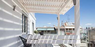 37.5m² homm Penthouse in Athens with 43m² Terrace