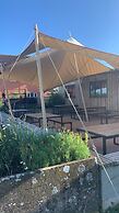 Beautiful Rural Yurt With Wood Fired hot tub
