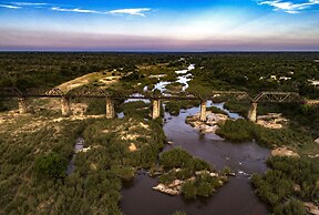 Kruger Shalati - Train on the Bridge and Garden Suites