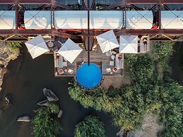 Kruger Shalati - Train on the Bridge and Garden Suites