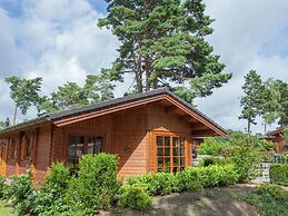Wooden Chalet With Terrace and Microwave