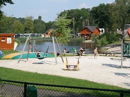 Wooden Chalet With Terrace and Microwave