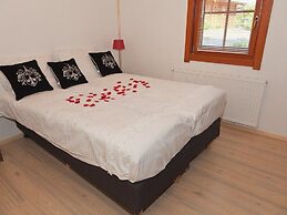 Wooden Chalet With Terrace and Microwave