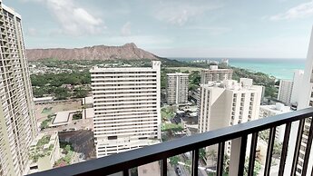Deluxe Ocean and Diamond Head View Waikiki Condo, Free parking! by Kok