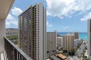 Newly Remodeled Corner Unit at the Waikiki Banyan with Diamond Head Vi