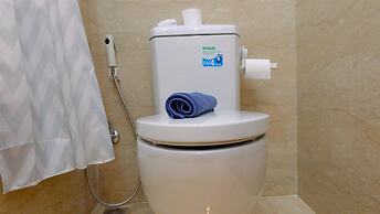 Classy 2BR Apartment at Menteng Park with City View