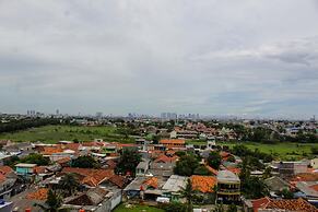 Minimalist Studio Apartment at Poris 88 with City View