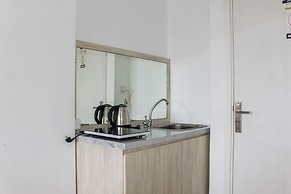 Minimalist Studio Apartment at Poris 88 with City View