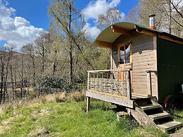 Cosy Woodland off Grid Shepherds Hut - Hazel