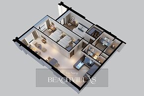 Modern 2 Br Apartment at 4points Opposite Beach