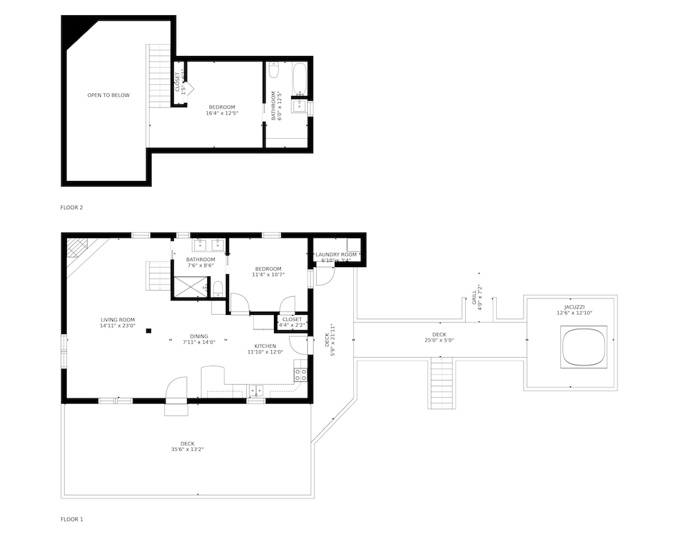 Beside Still Water 1 - 2 Bedrooms, 2 Baths, Sleeps 6 Home by RedAwning