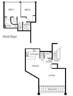 Poolside Apt in Alamanda Beachfront 77