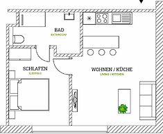 aparthotel glück auf Düppelstrasse