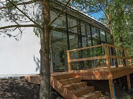 Glass Cottage in Jelenska Huta With Terrace