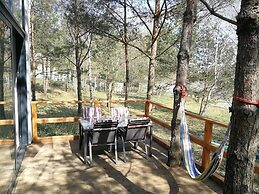 Glass Cottage in Jelenska Huta With Terrace