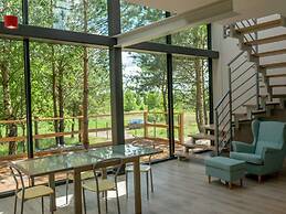 Glass Cottage in Jelenska Huta With Terrace