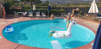 Tuscan Villa, Private Pool and Tennis Court Garden,wi-fi, Ac, Pet Frie