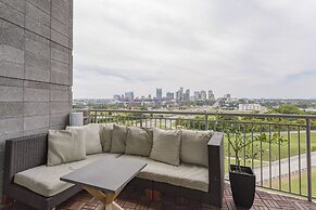 Luxe Downtown Penthouse with City Skyline Views