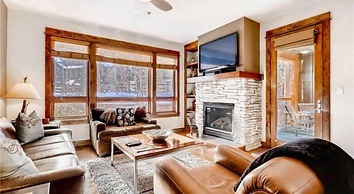 Luxury 3 Bedroom Ski in, Ski Out Mountain Vacation Rental Just Steps f
