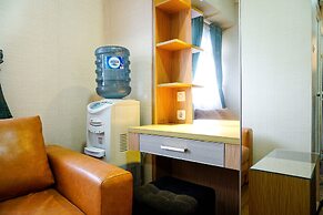 Furnished Studio with Comfortable Design Green Pramuka Apartment