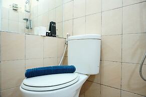 Furnished Studio with Comfortable Design Green Pramuka Apartment