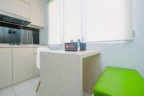 Comfy and Minimalist 1BR Patraland Urbano Apartment near Bekasi Statio