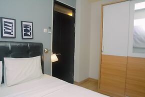 Minimalist with City View 2BR Apartment at Casablanca East Residences