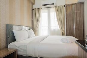 Comfortable Fully Furnished Studio Green Pramuka City Apartment