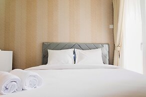 Comfortable Fully Furnished Studio Green Pramuka City Apartment