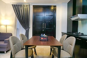 Modern Furnished 2BR at The Empyreal Condominium Epicentrum Apartment