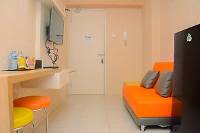 Minimalist 1BR with Pool View at Bassura City Apartment