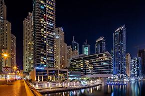 Stylish + Bright 1BR With Dubai Marina Views!