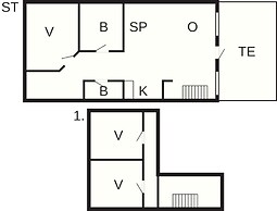 6 Person Holiday Home in Brovst