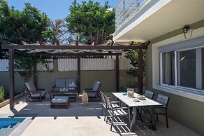 Beachfront Villa Alexandra in Skala