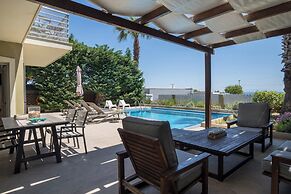 Beachfront Villa Alexandra in Skala