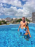 Terrasse Hotel Playa del Carmen