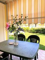 Enjoy the sun From the Garden of our Flat!