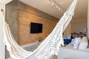 RV01 Excelente Quarto e Sala Pé na Areia