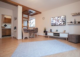 Apartment With Balcony and Garage